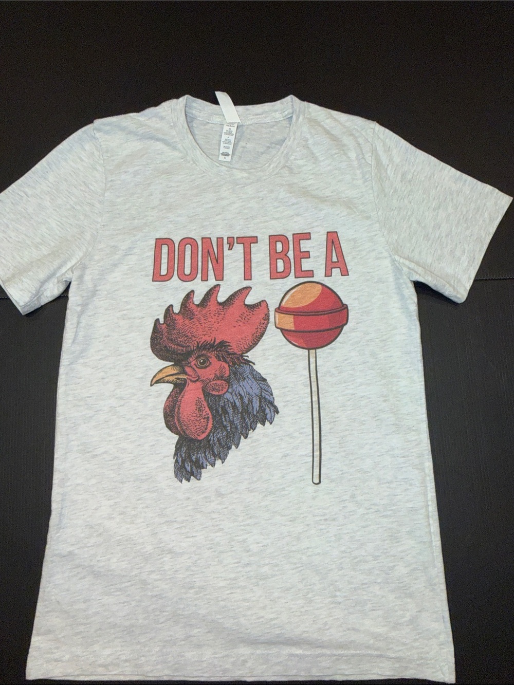 Bella Canvas Light Gray 'Don't Be A' Graphic Tee